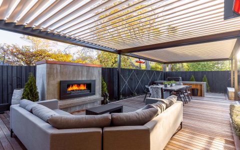 Stylish louvre designs